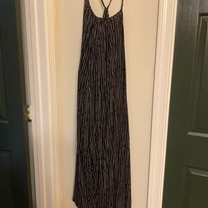 Urban outfitters black asymmetrical jumpsuit M